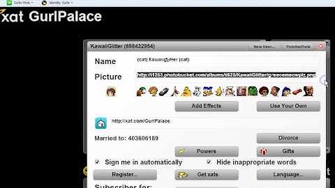 How to Get an Xat icon