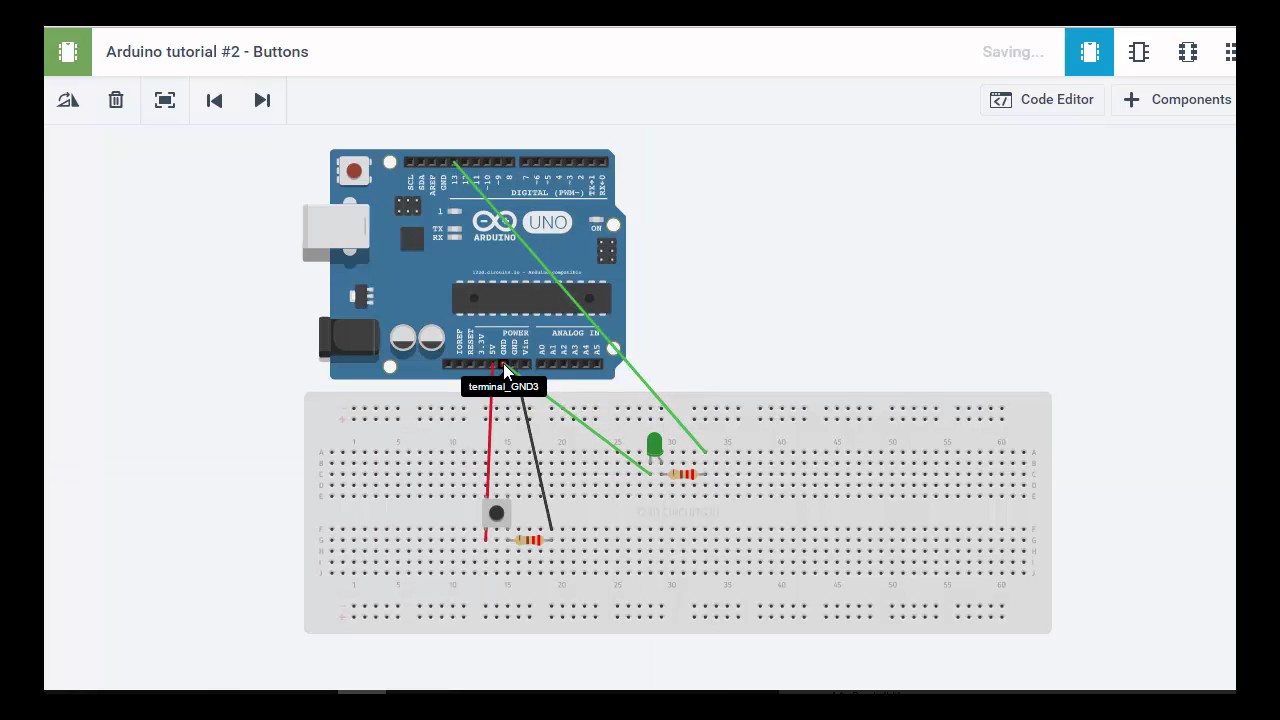 Arduino Tutorial#2 - Button - YouTube