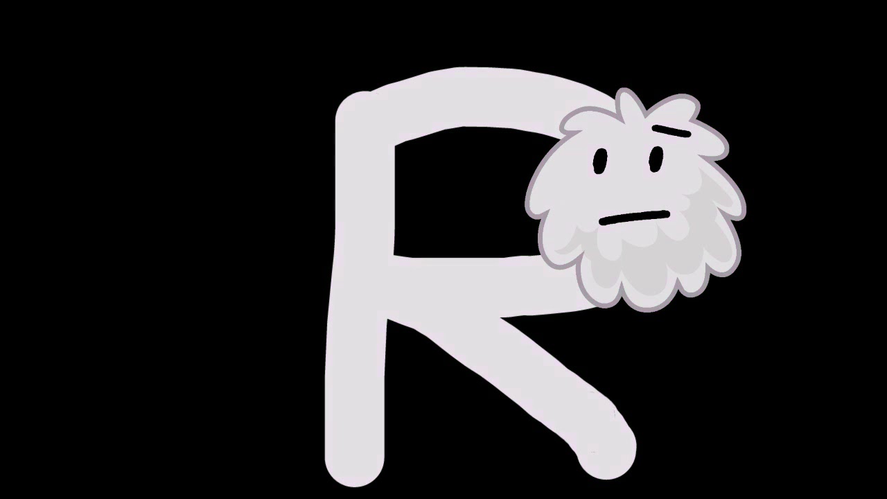 Cartoon Network Letter R For Puffball Letter R Draw Letter R Pink ...
