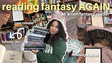 reading *more* fantasy books for a week 🏰🕯️⚔️ reading vlog 