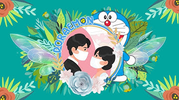 Template undangan digital Doraemon | Gratis