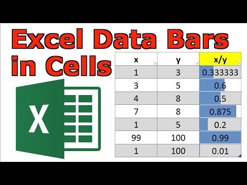 Microsoft Excel: Data Bars within Cells