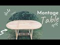 Tutoriel montage de table en teck extensible