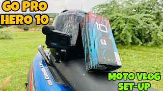 GoPro HERO 10 | Moto Vlogging Setup | With Media Mod