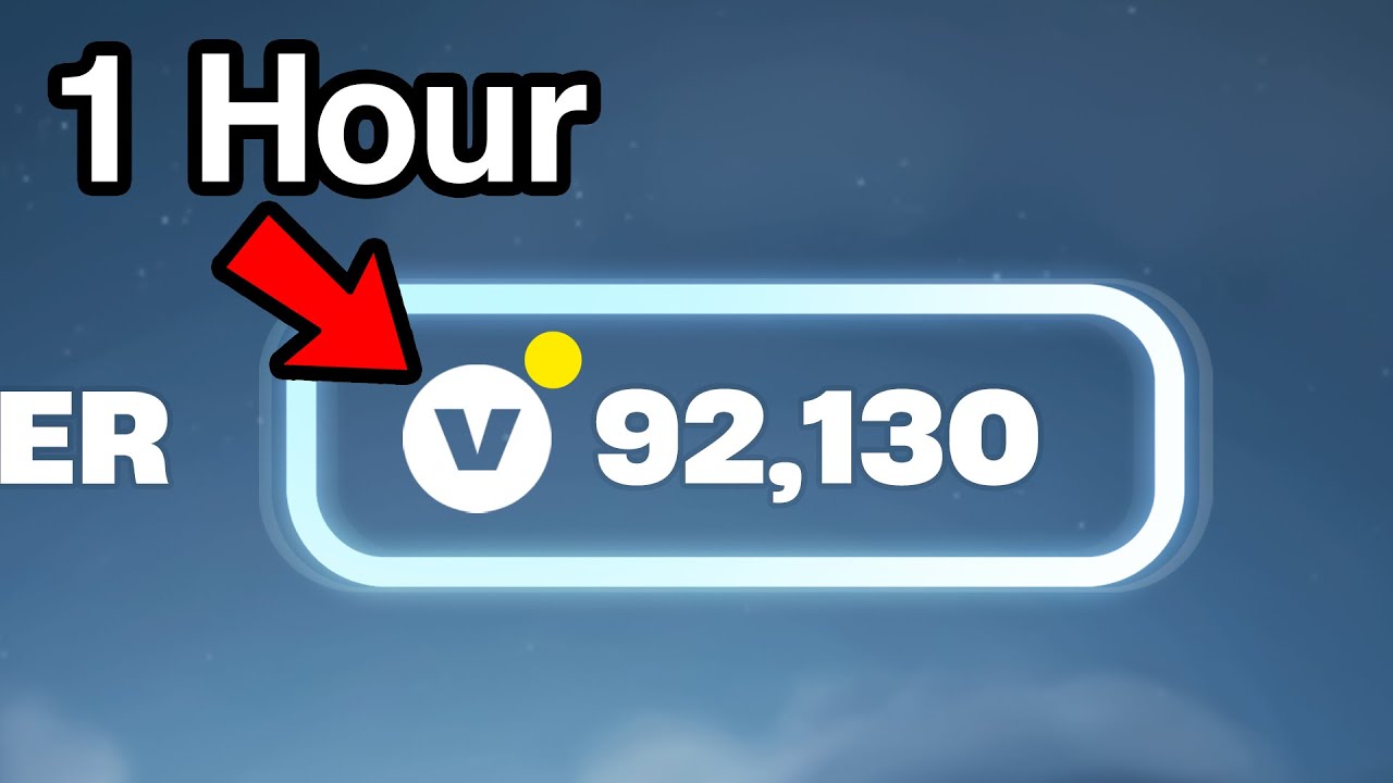 How Many VBucks Can I Get in 1 Hour?