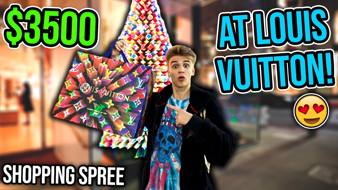 I Went on a Louis Vuitton Shopping Spree! ($3500 in LA) 