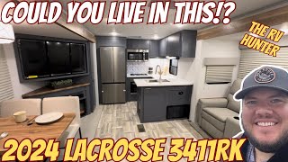 2024 Lacrosse 3411RK | The BEST Rear Kitchen Travel Trailer I’ve EVER SEEN!!