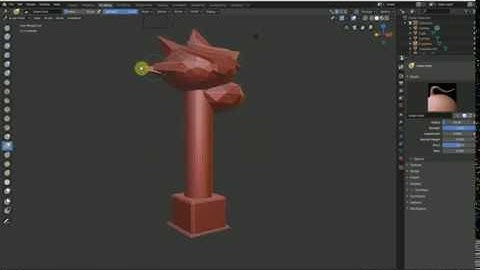 Cube to Creature: Blender Tutorial | 3: Intro to Modeling, Modifiers, and Sculpting