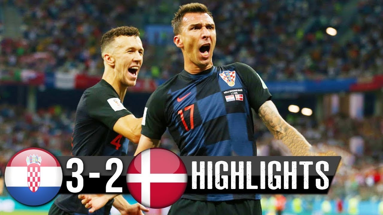Croatia vs Denmark 1-1 (3-2 on Penalties) All Goals & Highlights