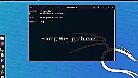 Fix WiFi Problem In Kali Linux | installing WiFi Drivers | 2020