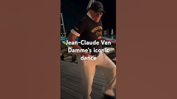 Thumbnail of Jean-Claude Van Damme iconic Dance #celebrity #kickboxer #movie