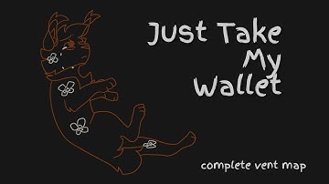 Just Take My Wallet - completed lineart vent map - [TW IN DESCRIPTION]