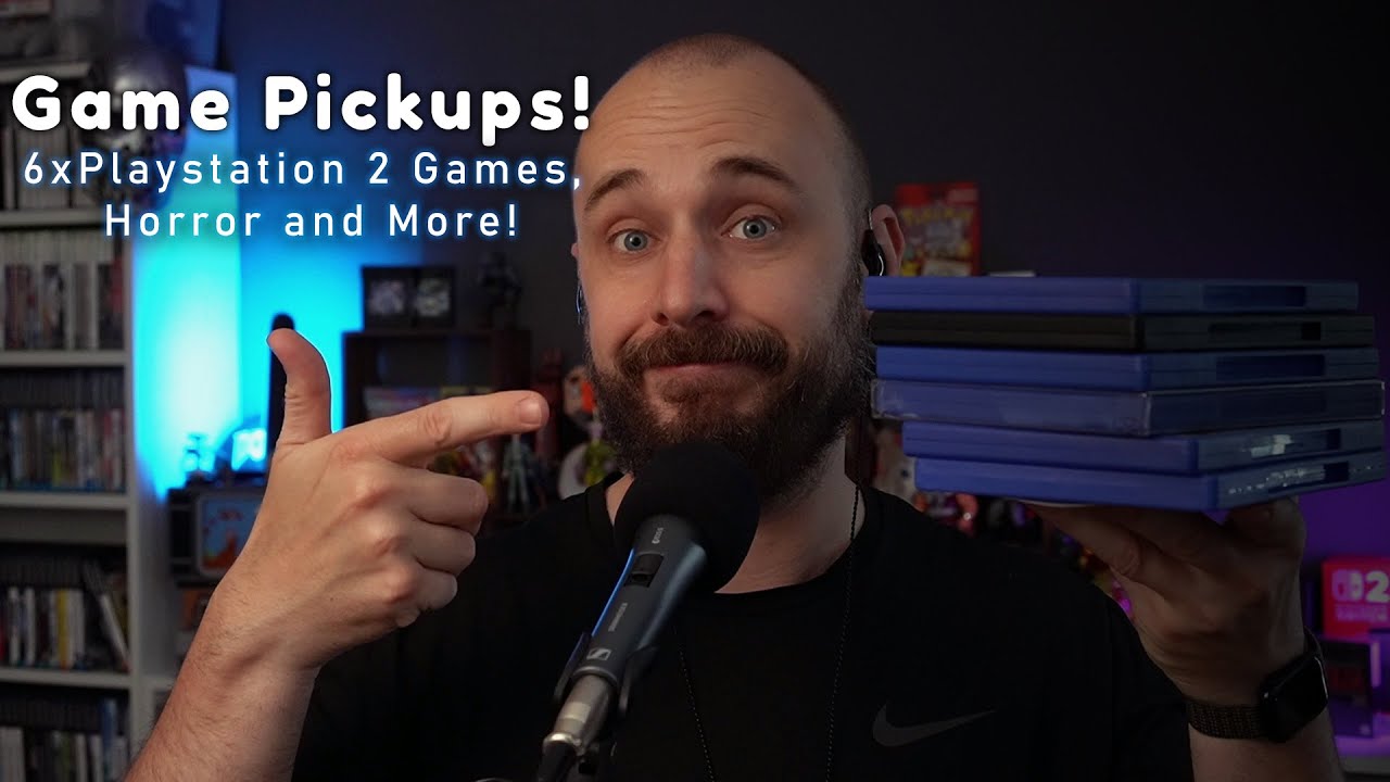 Game Pickups! 6 Playstation 2 Games, Horror and More!