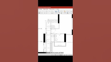Create Walk in Wardrobe in PowerPoint Foor Planning Tool