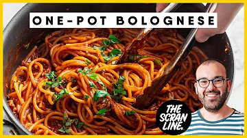 One-Pot Spaghetti Bolognese Recipe - A Game Changer!