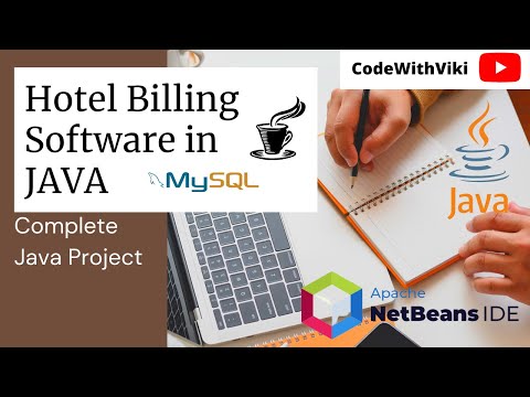 Hotel Billing Software Using java | Java Desktop Application using NetBeans IDE