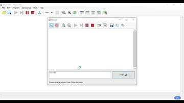 (In Arabic) Flowgorithm 1.2   Read input from the user