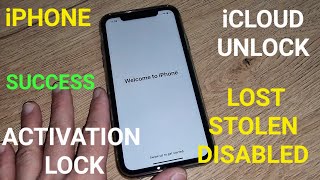 Officially iCloud Unlock Locked to Owner/Lost/Stolen/Disabled Activation Lock Any iPhone iOS✔️