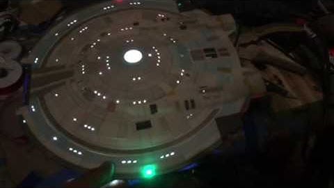 1:350 NX-01 Enterprise Refit build