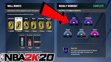 BEST METHOD To Get +4 To All Physical Attributes in NBA 2K20! (Easy)