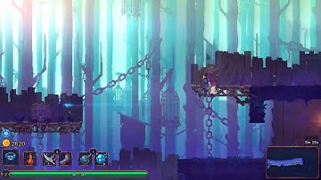Climb-canceling in Dead Cells