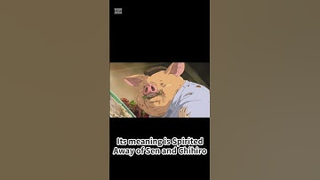 Sen and Chihiro were not the same person“Analysis of Spirited Away”