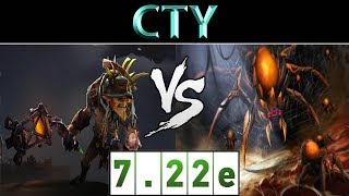 CTY [Bristleback] vs [Broodmother] ► CN Ranked ► Dota 2 7.22e