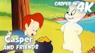 A Ghost or a Leprechaun? 🍀 | Casper and Friends in 4K | Full Episode | Cartoons for Kids