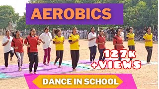 Aerobic Dance In School || The Kosala School || Annual Sports Ceremony Opening Dance