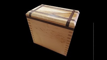 DIY Maple and Walnut Keepsake Box