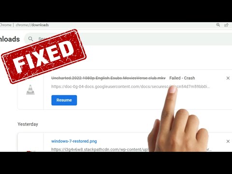 how to resume download in chrome | resume failed download in google chrome google drive failed crash