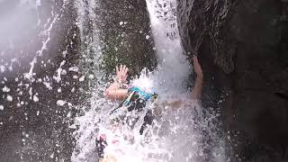 Lake Jocassee... pool at the bottom of Whitewater Falls