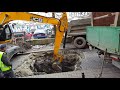 JCB JS 175W doing FULL Scoops - ODDLY SATISFYING / ескаватор в роботі