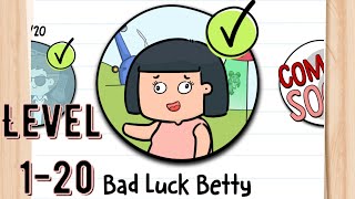 Brain Test 2 - Bad Luck Betty Level 1-20 Tricky Stories Android iOS screenshot 5
