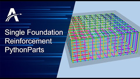 ALLPLAN Single Foundation Reinforcement PythonParts - Developed by ALLTO [FULL FEATURES]