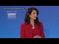 Amal Clooney, Day 1 Plenary, Global Conference for Media Freedom