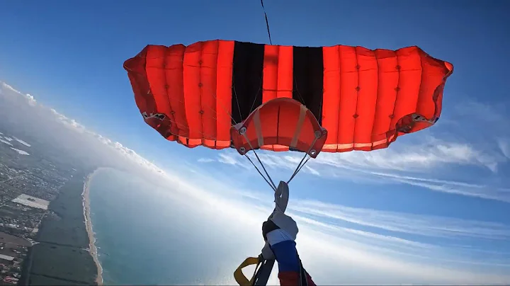 Spinning line twist - bad skydiving opening