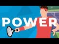 Tennis Forehand POWER - KINETIC CHAIN Science Explained (Step 1)