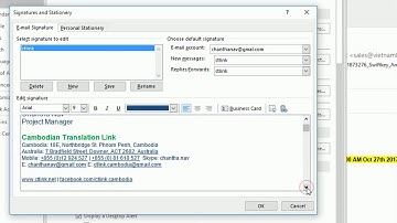 How To Edit or Modify Your Email Signature in Microsoft Outlook