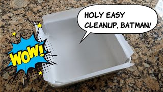 How to Line a Square Baking Pan with Parchment Paper - Baking Tips and Tricks