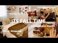 FALL VLOG | decorating my room, trying fall food + more