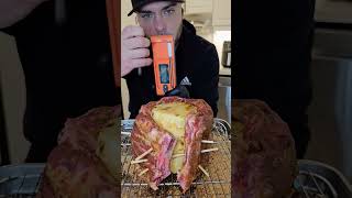 PINEAPPLE BEEF RIBS RECIPE ??? youtubeshorts ytshorts smoked ribs pineapple howto