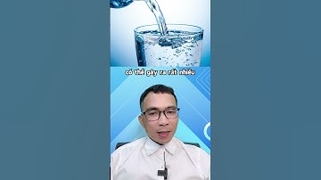 Sự thật uống nước khoáng và sỏi thậ.n? #ledinhvinh #maylocnuoc