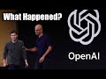 What Happened at OpenAI?