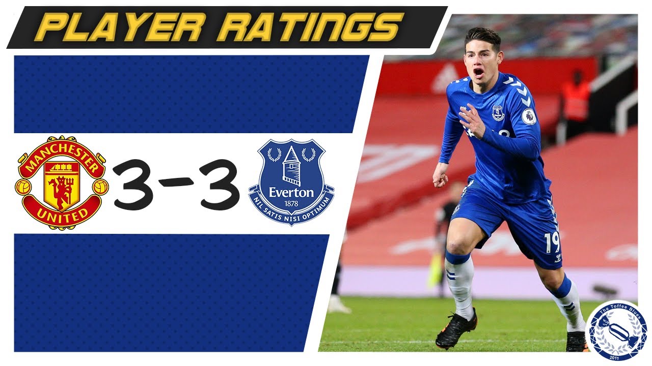 Manchester United vs. Everton player ratings: Calvert-Lewin the ...