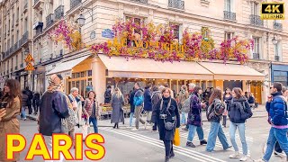 Paris, France 🇫🇷 - What Authentic Paris looks like, January 2024 | Paris Walk Vlog 4K | (▶1h17 min)