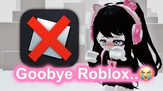 ROBLOX IS “GETTING DELETED” in 2024😢💔
