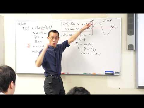 Simple Harmonic Motion Example Question (2 of 3: Solving for time)