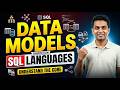 Data Models in DBMS Explained Simply | DDL, DML, DCL, TCL, DQL Explained