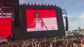 Cardi B w/ Blocboy JB & YG at Coachella 2018